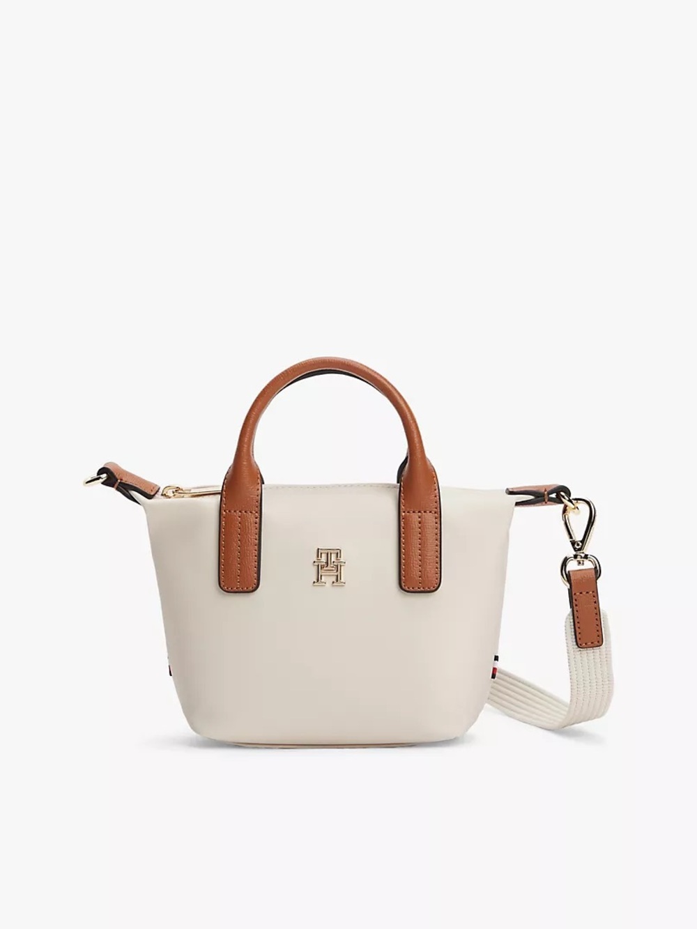 Tommy Hilfiger Monogram Micro Tote Bag